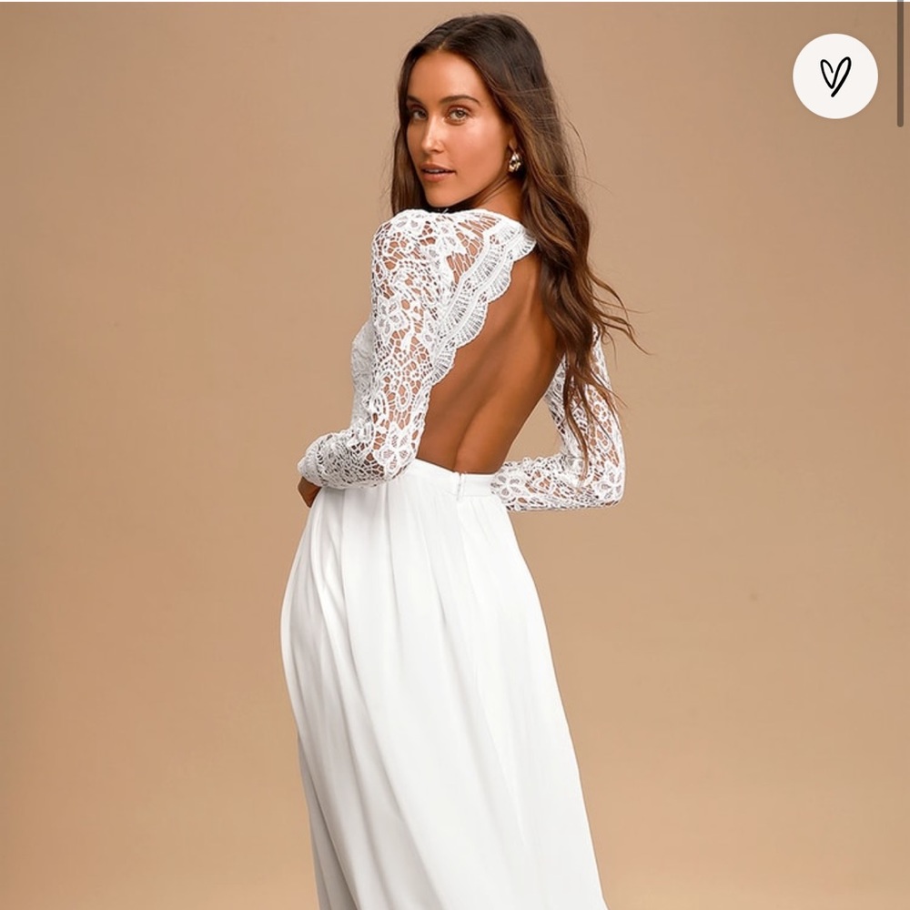 Awaken my love long sleeve maxi dress from Lulus